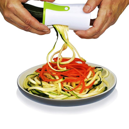 Rallador Cortador 3 En 1 Spiralizer Verduras Pela Papa