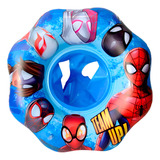 Boia Circular Inflável Spider Man Com Assento Infantil 56cm