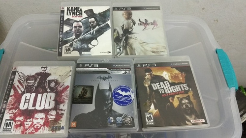 Lote 5 Jogos Ps3 Aceito Trocas Por Jogos Xbox One E Ps4