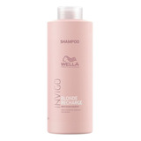 Shampoo Wella Professionals Invigo Blonde Recharge En Botella De 1000ml Por 1 Unidad