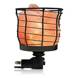 Himalaya Glow 1801 Basket Estilo Natural Lámpara Luz De La N