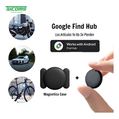 Tucoms 1pzs Mini Multiuso Android Smart Tag Con Funda Magnético Localizador Rastreador Tracker Antirrobo Antipérdida Gps Imán Bluetooth Portatil Para Auto Moto Sedan Bicicleta Vehicular Vehículo Carro | MercadoLibre