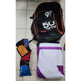 Kite Nobile 50/fifty 9m (2019) + Barra + Leash C/mochila