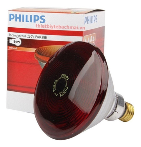 Lâmpada Infravermelho Terapêutica Philips 150w Par 38