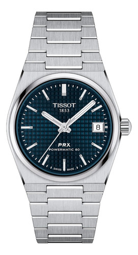 Reloj Tissot T1372071104100 Prx Automatico 35mm Agt. Oficial