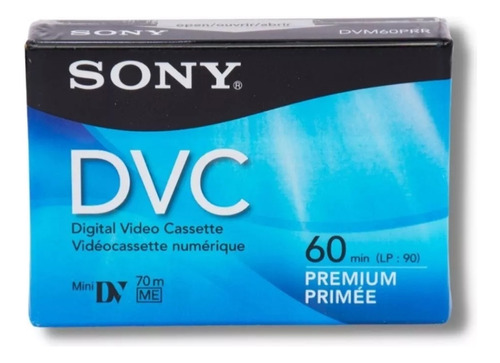 Cinta De Vídeo Mini Dv 60 Minutos Sony Caja 5 Unidades Nueva