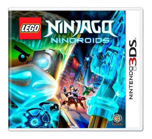 Jogo Lego Ninjago Nindroids Nintendo 3ds Midia Fisica