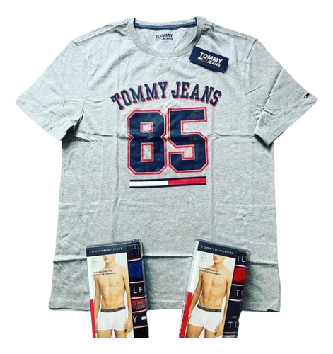 Remera Manga Corta Tommy Hilfiger Hombre Nueva 100% Origin