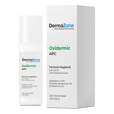 DermaZone Oxidermic APC Gel Crema Rostro Anti Imperfecciones Nocturno 30ml | Meses sin interés