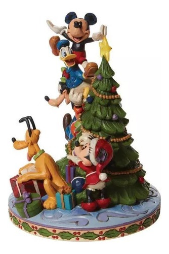 Disney - Adorno De Mesa De Villancicos Navideños Msi