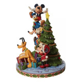 Disney - Adorno De Mesa De Villancicos Navideños Msi