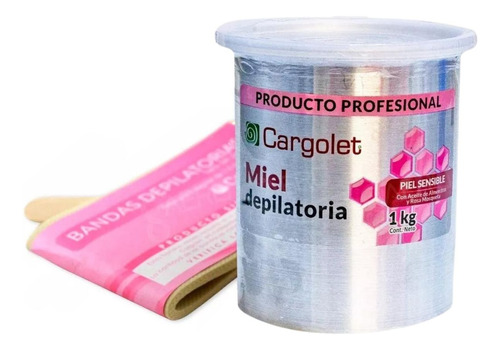 Miel Depiladora Piel Sensible Cargolet 1 K Bandas De Regalo