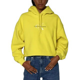 Hoodie Calvin Klein Jeans Mujer Dune Yellow 9762 C8