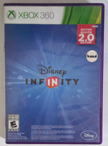 Jogo Disney Infinity Original Xbox 360 Midia Fisica Cd.