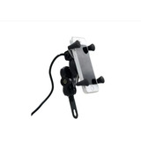 Soporte De Celular Para Moto Con Cargador Usb / Jp Ideas