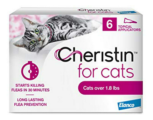 Cheristin Para Gatos: Mata Pulgas En 30 Minutos (6 Dosis)