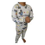 Pijama Pack 3 De Niños  Polar Invierno 10, 12. 14. 16