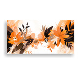 40x20cm Cuadro Horizontal Motivo Orange Colors Neo-noir Atmo