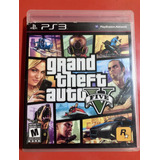 Gta V - Ps3 Completo Mapa/manual - Usado -grand Theft Auto 5