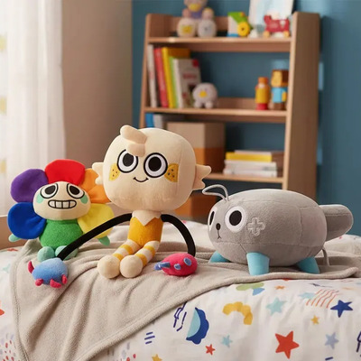 Shd 3pc Peluche Juego De Terror Dandy's World Plush Regalo Niños Juguetes De Peluche Periféricos Del Juego Dandy's World | MercadoLibre