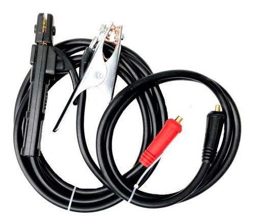 Kit D Cables Para Inversor Soldador 250amp Furius Ax Kerher