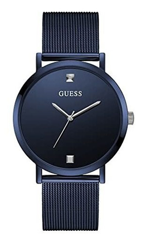 Reloj Guess Para Hombre Gw0248g4 De Cuarzo Color Azul Con