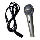 Micrófono Profesional Dinámico Alambrico Adaptador 2.5mm 