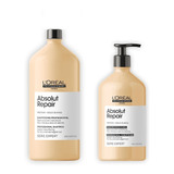 L'oréal Kit Absolut Repair  Shampoo + Acondicionador 