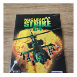 Manual Do Jogo Nuclear Strike Original Usa Para Nintendo 64