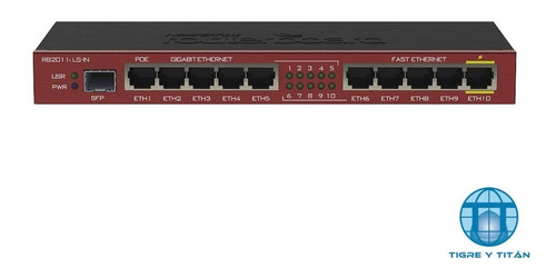 Router Mikrotik Routerboard Rb2011ils-in 5 Puertos Giga