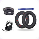 Kit 1 Par Almofadas Earpad Subst P/ Hyperx Cloud Revolver S