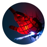 Lámpara Mural 3d Mano De Spiderman Telaraña 