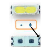 Pack 50 Led Smd 7020 3 Volts 0,5 Watts Polaridad Invertida