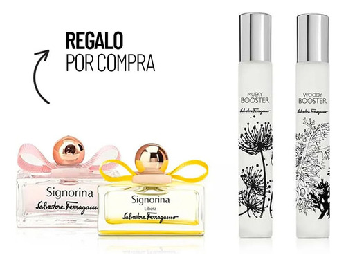 Kit Perfume Mujer Salvatore Ferragamo Roller Booster Duo + M