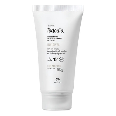 Desodorante En Crema Tododia Invisible Natura Fragancia Sem Perfume | MercadoLibre