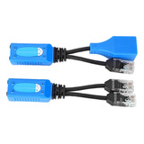 Conectores De Cable Poe, Adaptador Combinador Divisor Rj45,