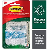 Command 36 Clips De Luz Y 40 Tiras Para Interiores Y Exterio