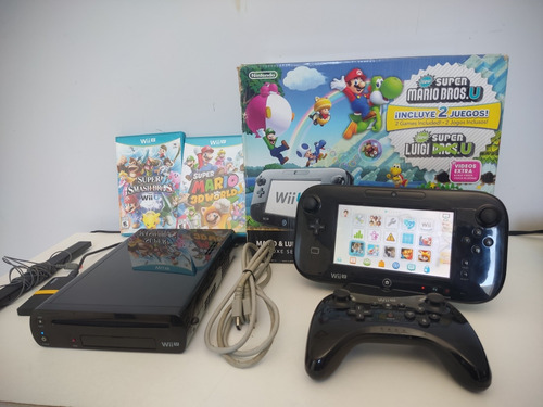 Nintendo Wii U Deluxe Set 32gb Preto