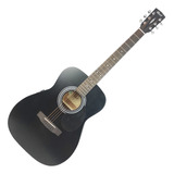 Guitarra Electro Acústica Cort Con Funda Cort Af510e-bks