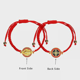 Pulsera De San Benito Hilo Rojo Trenzado Protección Regalo 