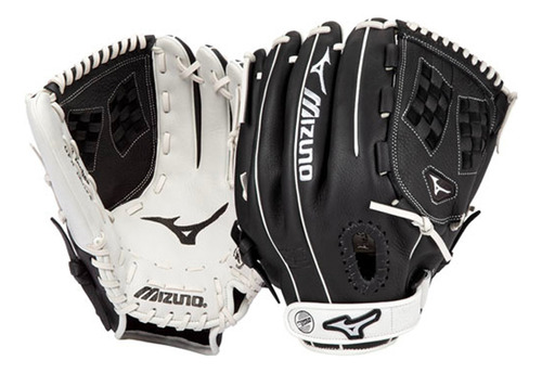 Guante Softbol Mizuno Franchise Nbco 312915r 12 In Adulto Color Negro/blanco