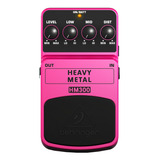 Pedal Efecto Guitarra Behringer Hm300 Heavy Metal