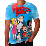 Camisa Camiseta American Dad Desenho Top 02