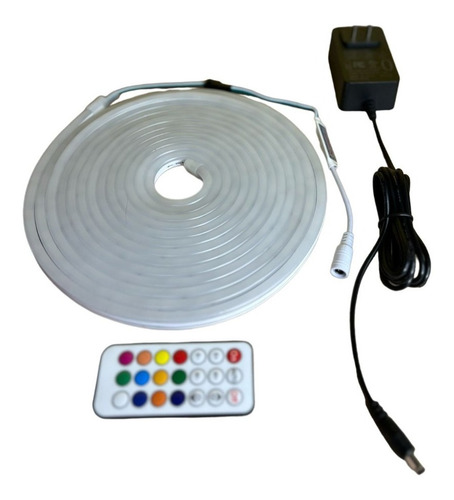 Cinta Neon Flex Pixel Programable 2811 Rgb Con Controlador