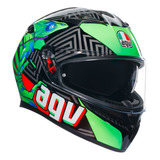 Casco Agv K-3 Kamaleon Con Plk