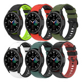 6 Correas De 20mm Para Samsung Galaxy Watch 5 6 4 Classic