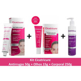 Cicatricure Linha Facial, Olhos E Corporal - Kit 3 Ítens