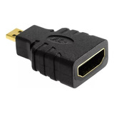 Adaptador Hdmi Hembra A Micro Hdmi Macho 4k Ful Hd Notebook