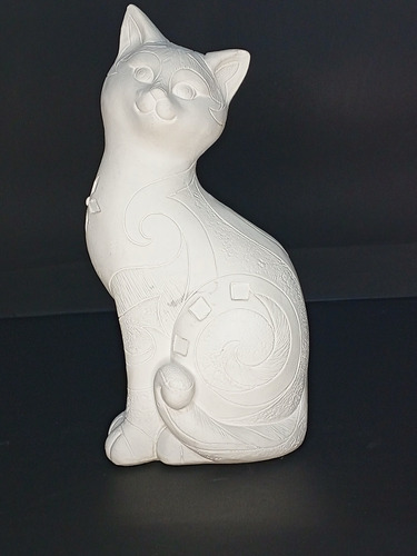 Gatos Chinos En Ceramica 30cm