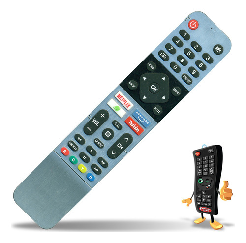 Control Remoto Para Smart Tv Noblex Dm32x7000 Dm43x7100